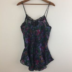 Vtg 90s Victoria's Secret Gold Label Chemise Slip